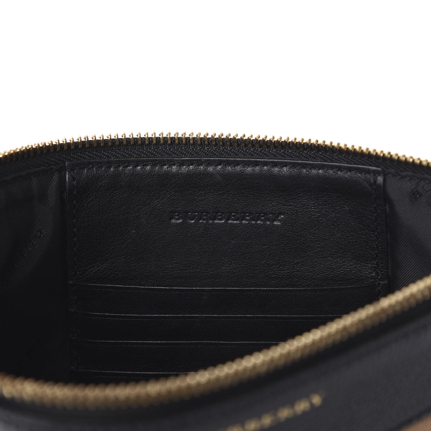House Check Derby Peyton Crossbody Clutch Bag Black