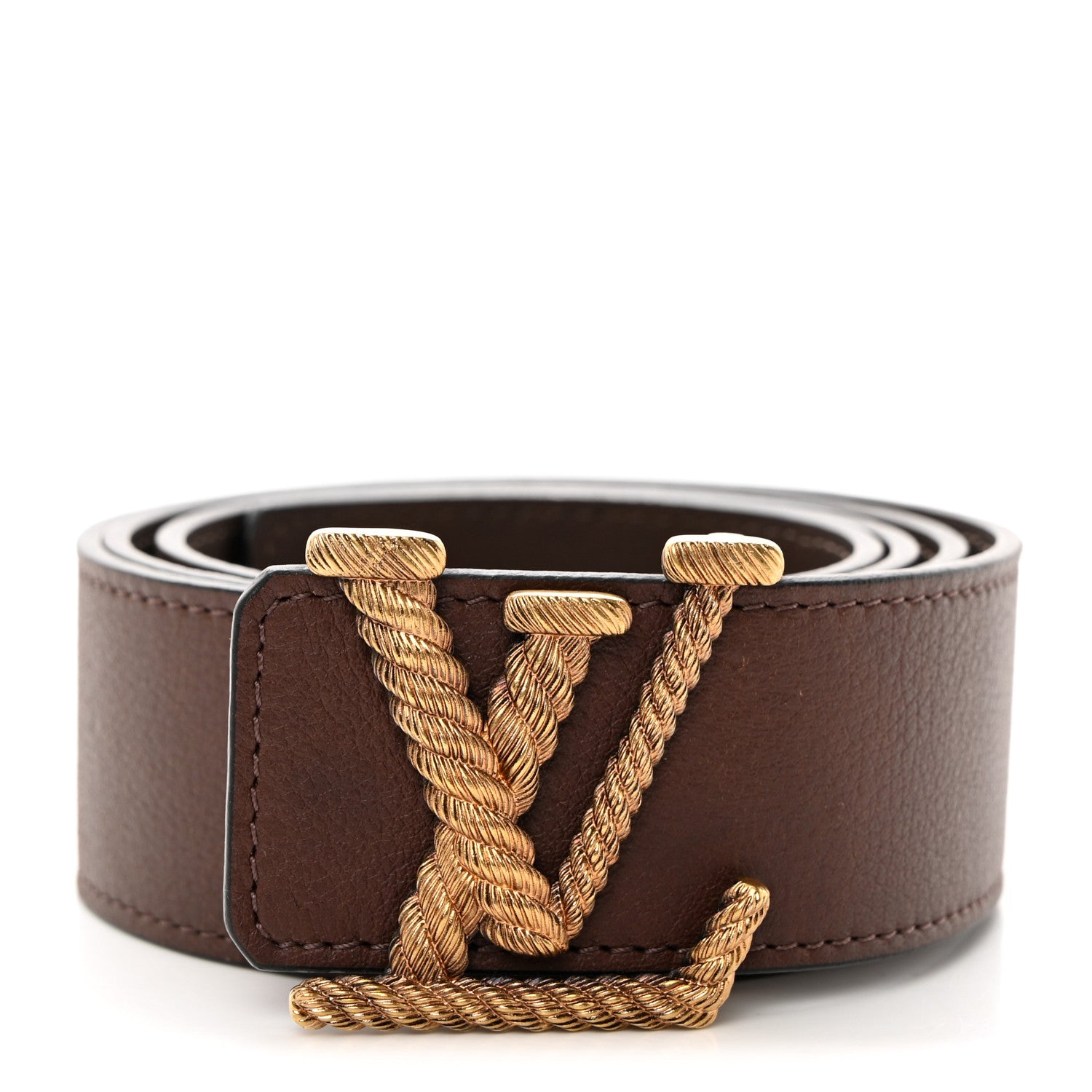 t*7様 Louis Vuitton ブラウンベルト 90/36 Louis Vuitton LV Calfskin Belt 90/36 Brown 1543646 – FASHIONPHILE