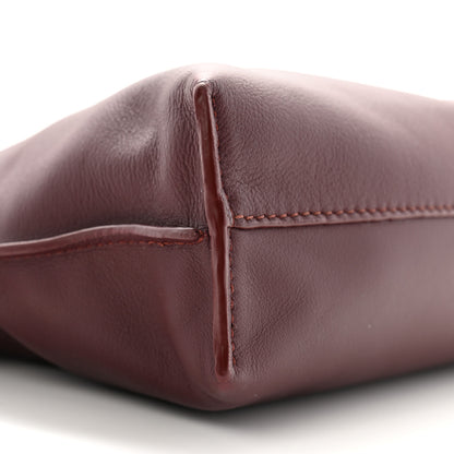 Loewe Calfskin Mini Flamenco Knot Clutch Prune 8 of 11