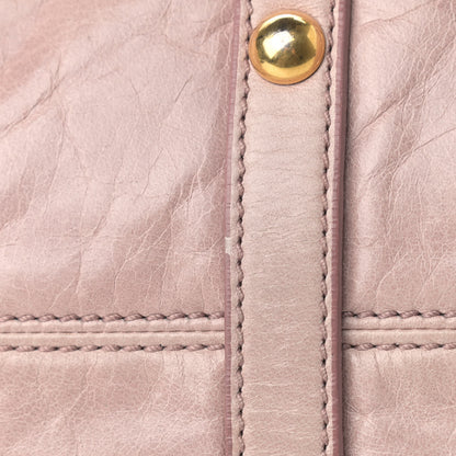 Miu Miu Vitello Lux Mini Bow Bag Cipria 19 of 19