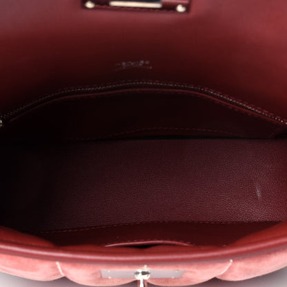 Hermes Swift Veau Doblis Mini Sac Berline 21 Rouge H Rose Indienne 5 of 8