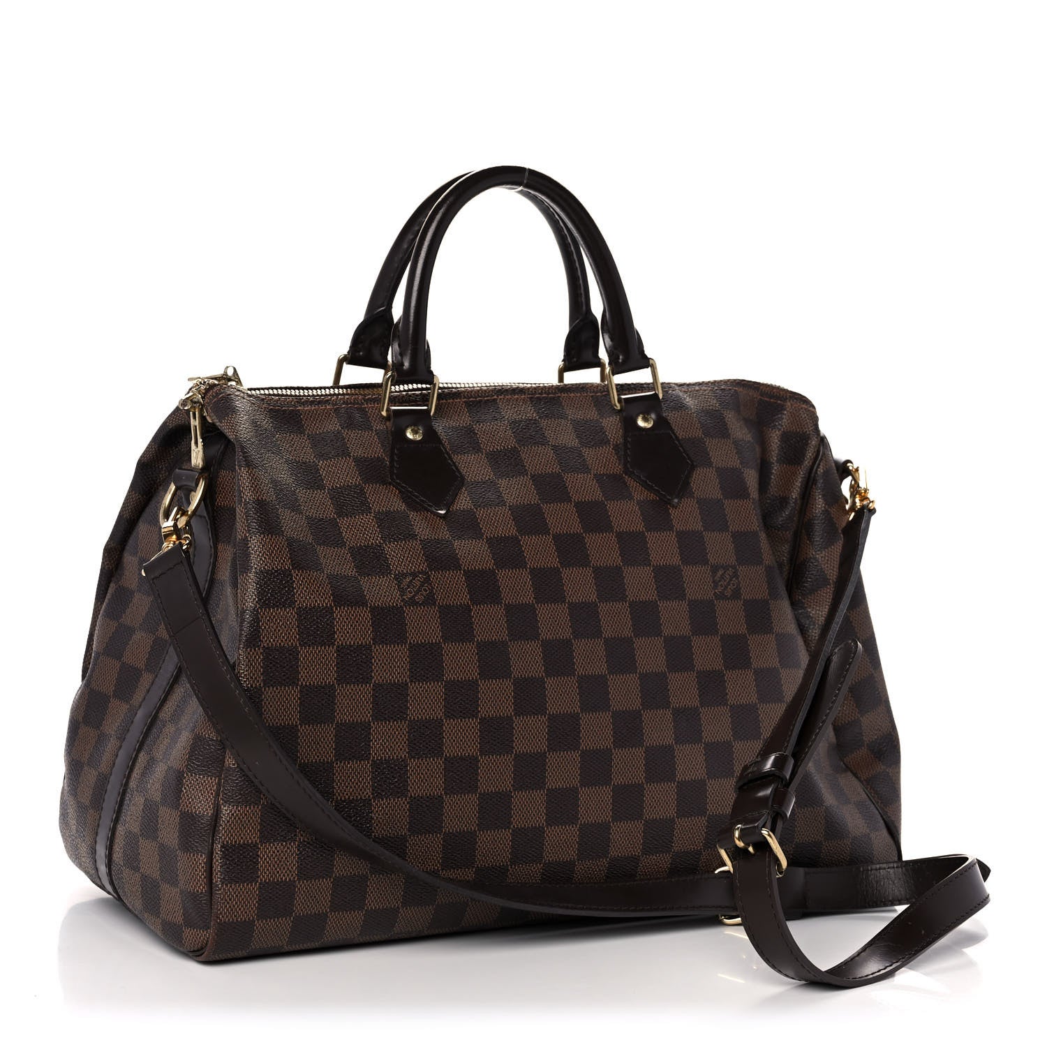 Louis Vuitton Damier Ebene Speedy Bandouliere 35 3 of 13