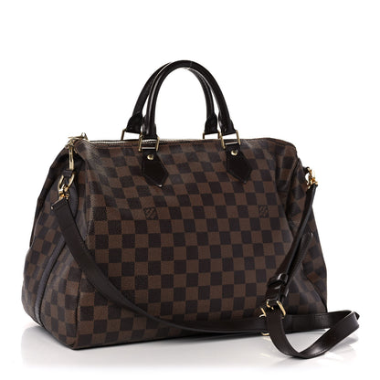 Louis Vuitton Damier Ebene Speedy Bandouliere 35 3 of 13