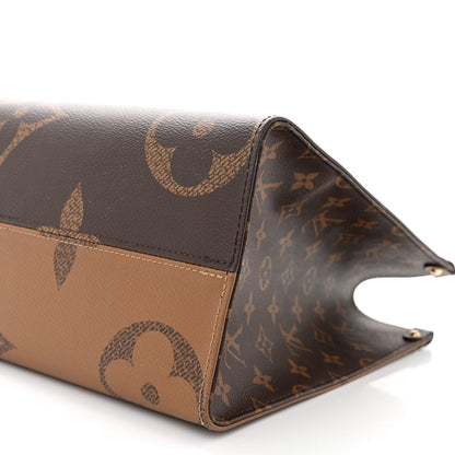 Louis Vuitton Reverse Monogram Giant Onthego MM 9 of 9