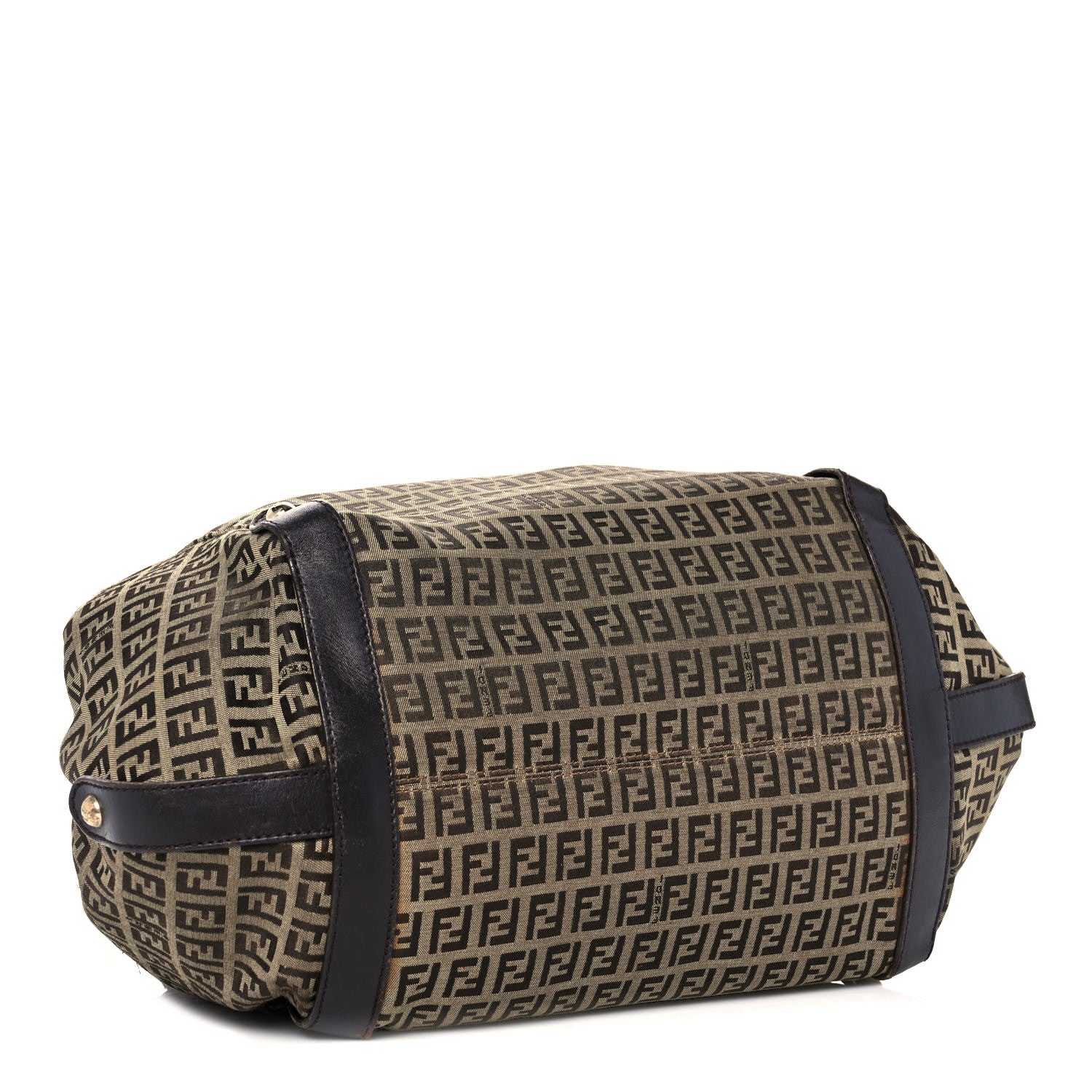 Fendi Zucchino Shoulder Bag Tobacco 3 of 9