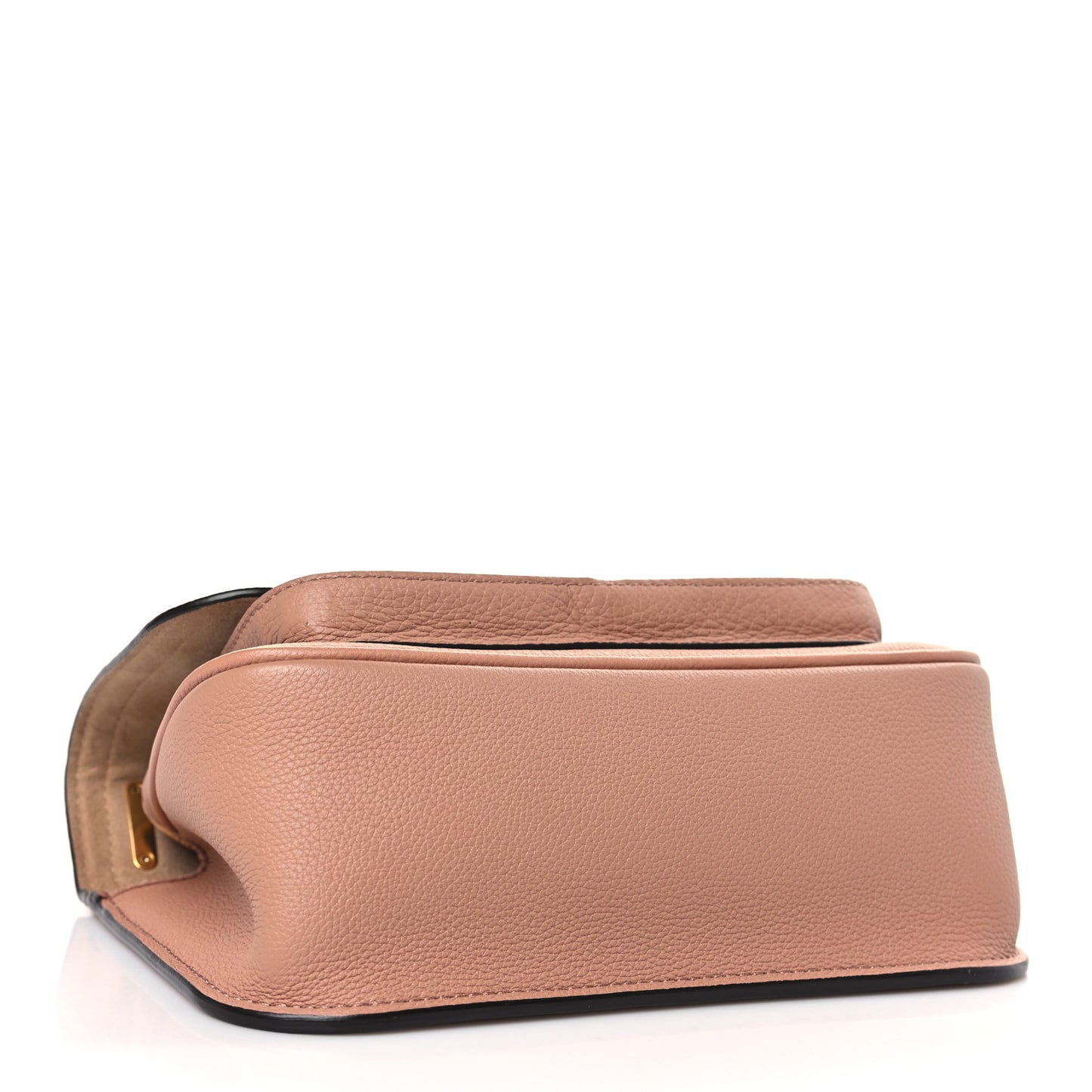 Grained Calfskin Lockme Chain Bag PM Rose Silk