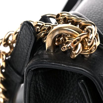 Christian Dior Grained Calfskin Medium Diorama Flap Bag Black 14 of 15