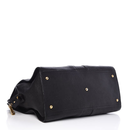 Saint Laurent Sheepskin Large Cabas ChYc Black 4 of 7