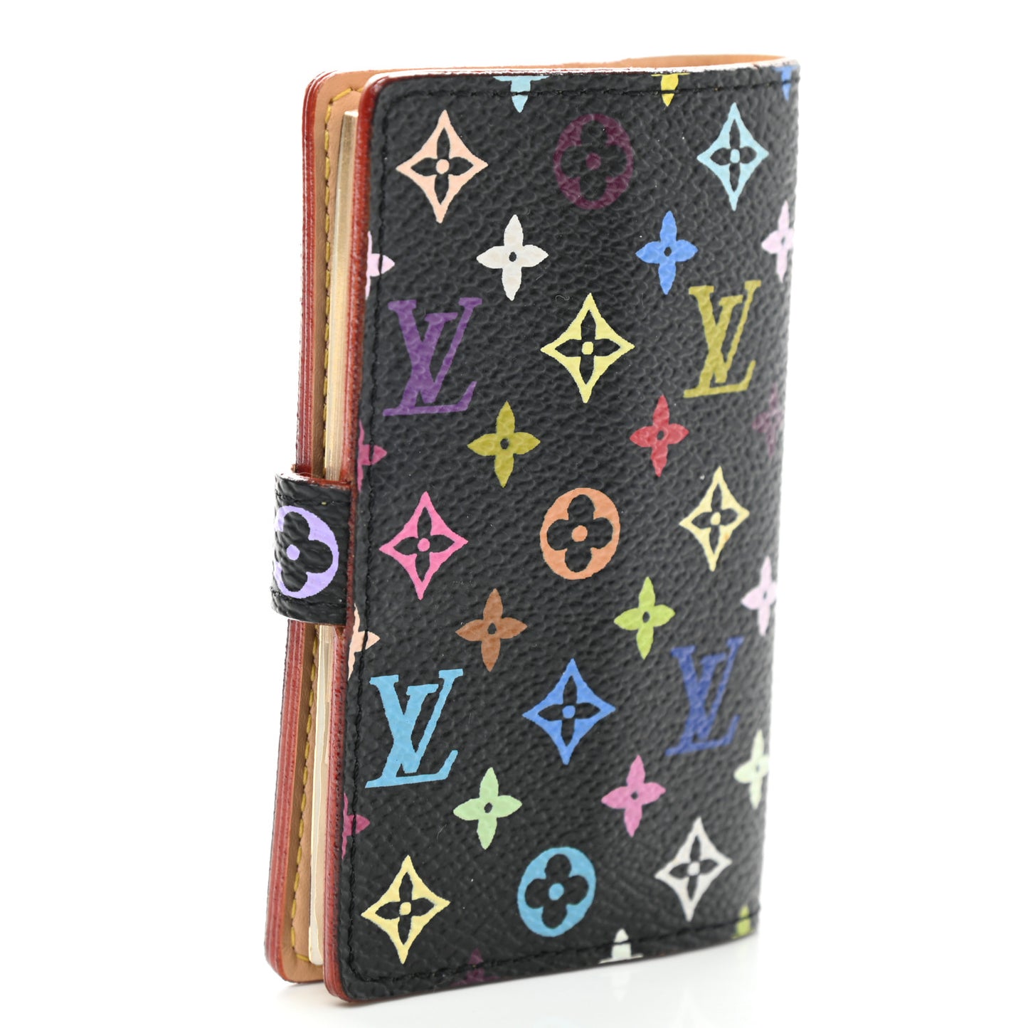 Monogram Multicolor Carnet de Bal Mini Agenda Cover Black
