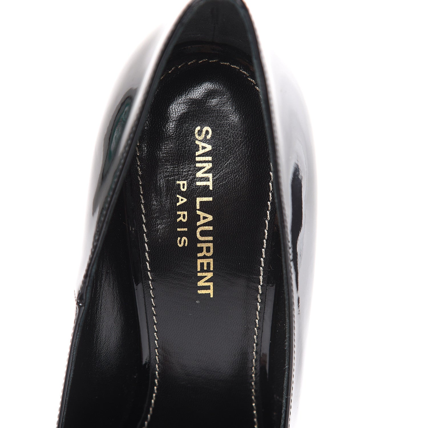 Saint Laurent Patent Opyum 110 Pumps 39 Black 7 of 9