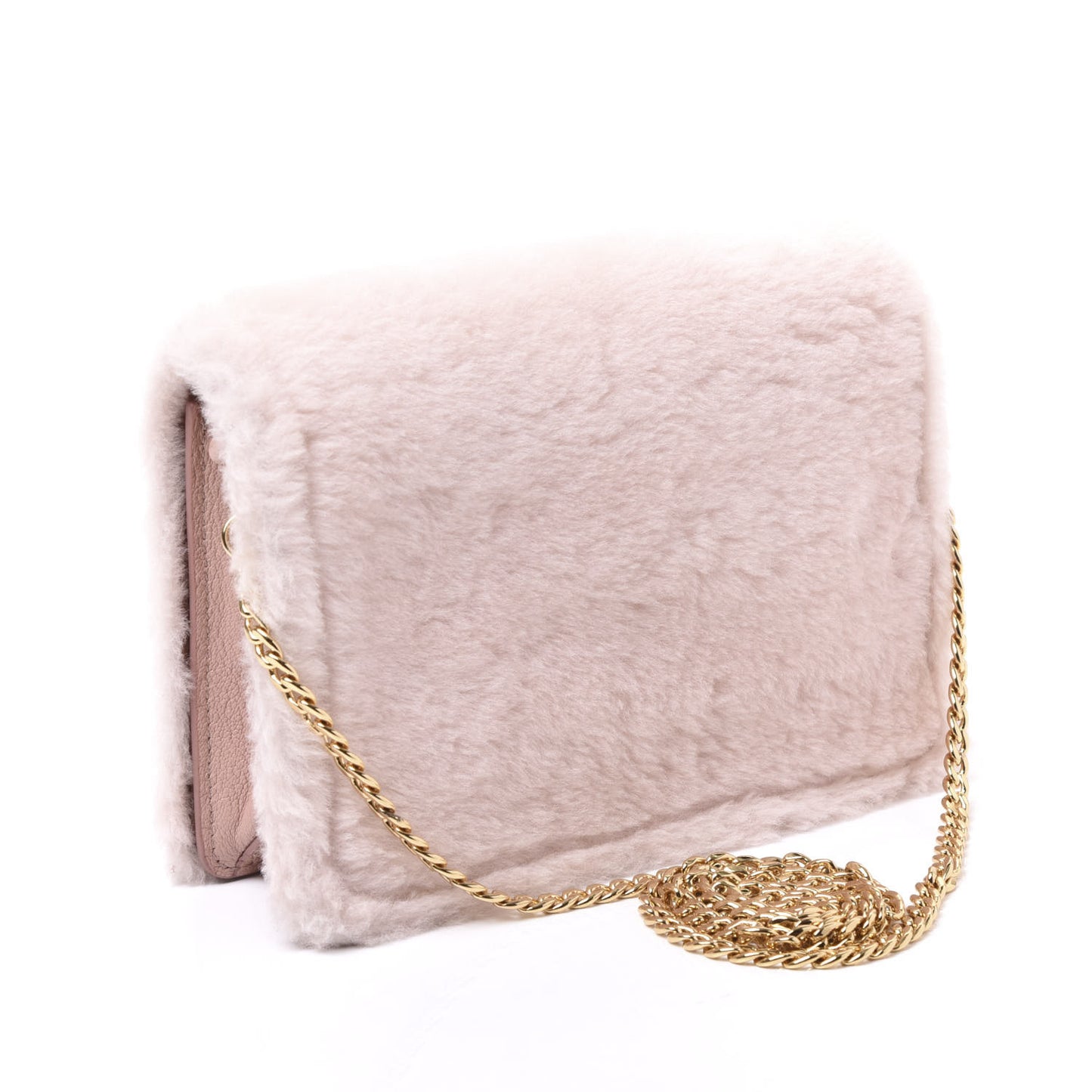Shearling Goatskin Shoulder Bag