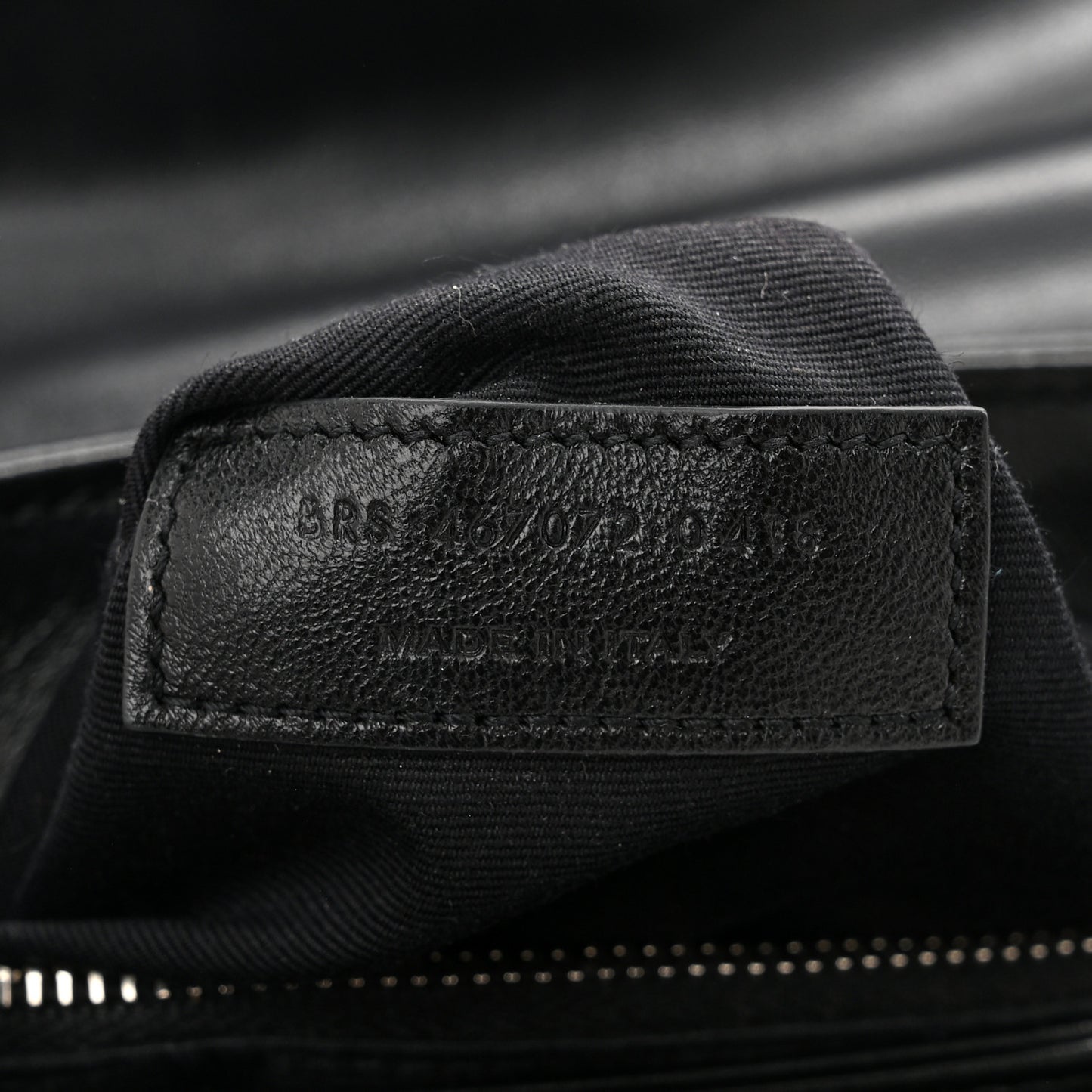 Calfskin Y Quilted Monogram Toy Loulou Crossbody Bag Black