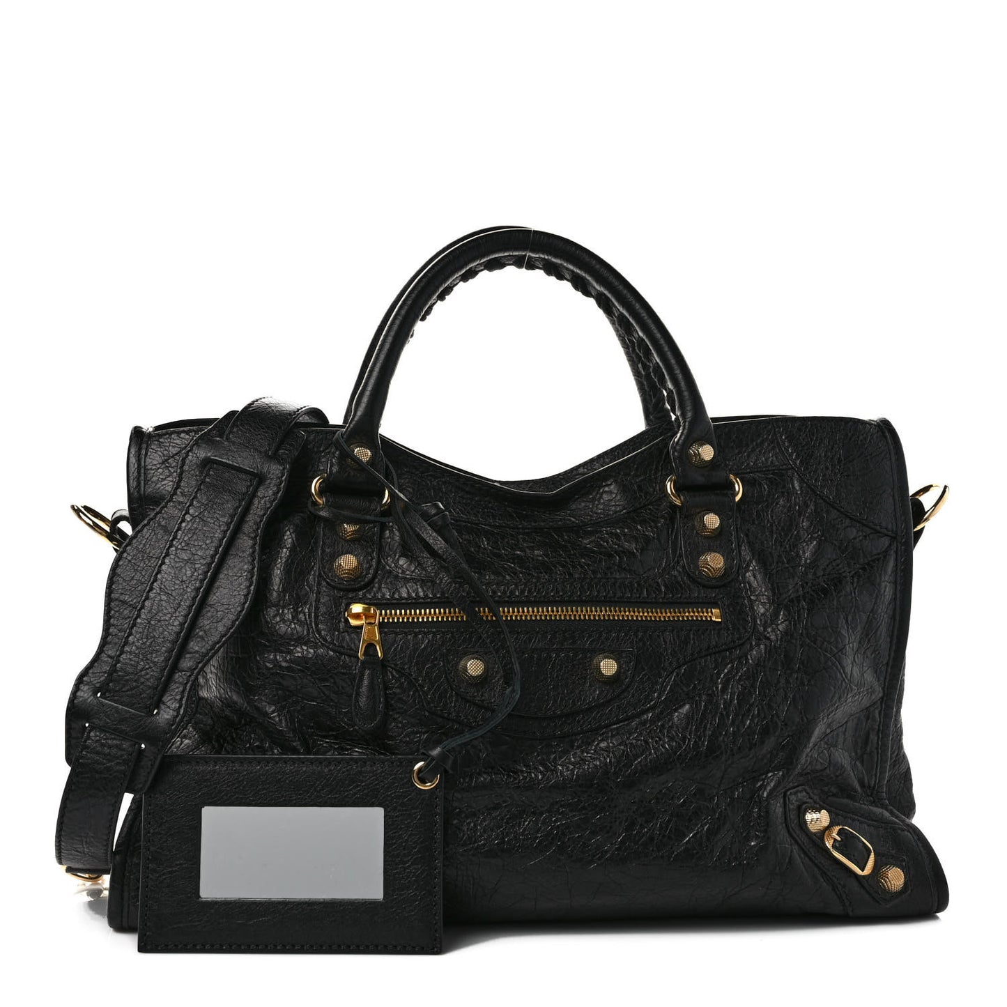 Agneau Giant 12 Gold Hardware City Black