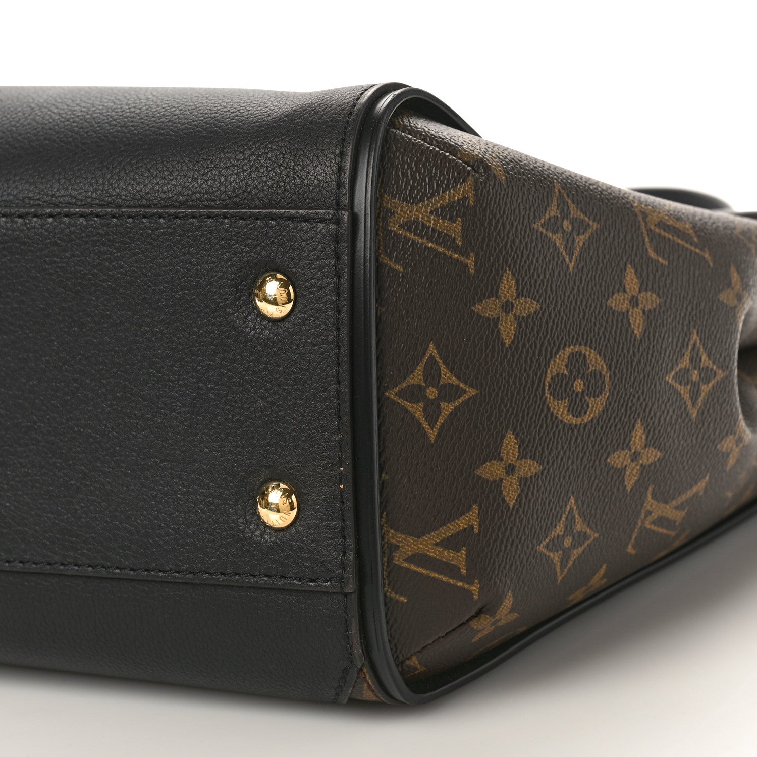 Louis Vuitton Calfskin Monogram Kimono Tote Black 8 of 8