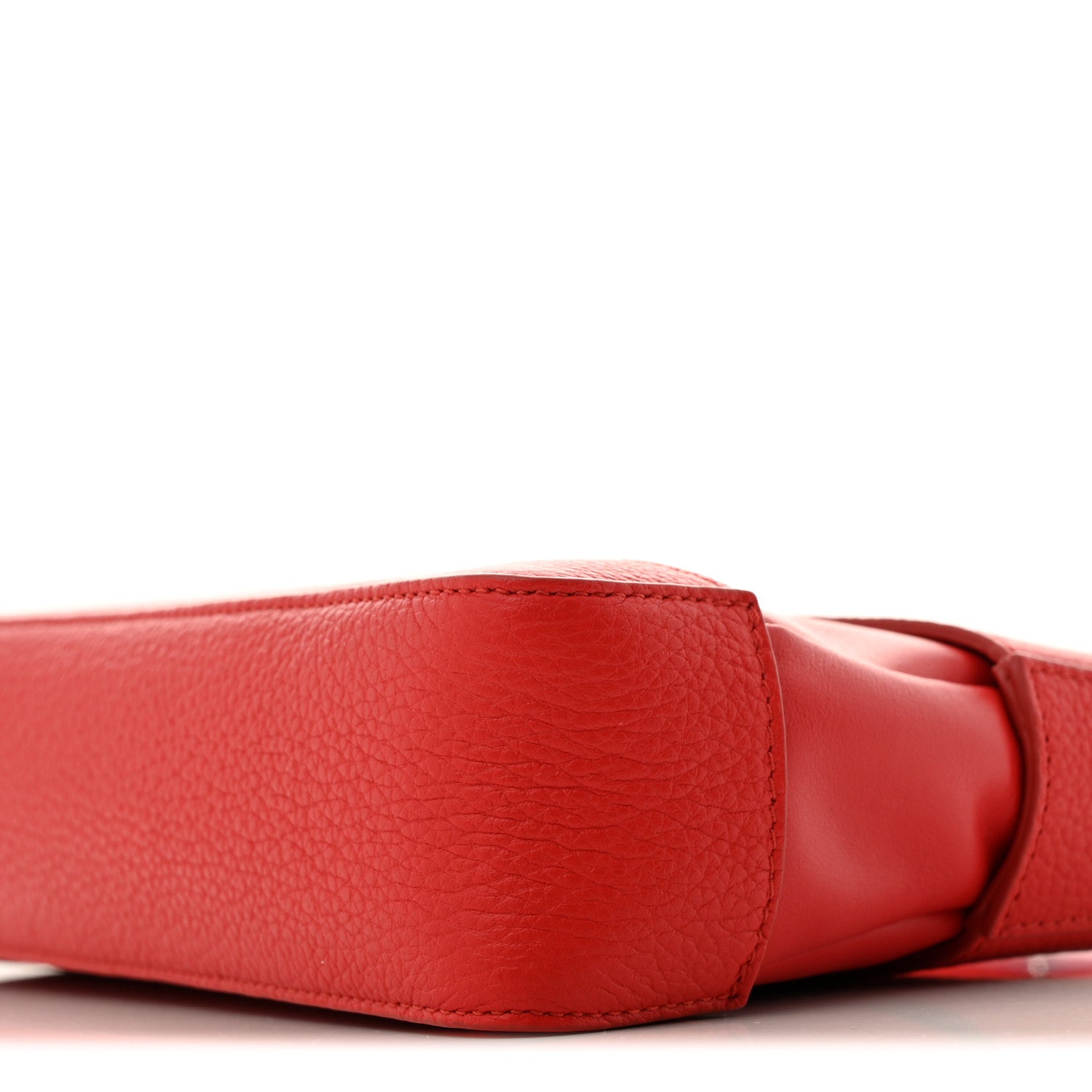 Salvatore Ferragamo Calfskin Cut Out Crossbody Red 10 of 12