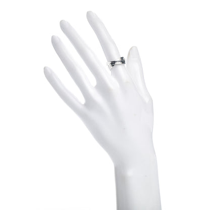 Tiffany Sterling Silver 1837 Interlocking Ring 49 5 2 of 4