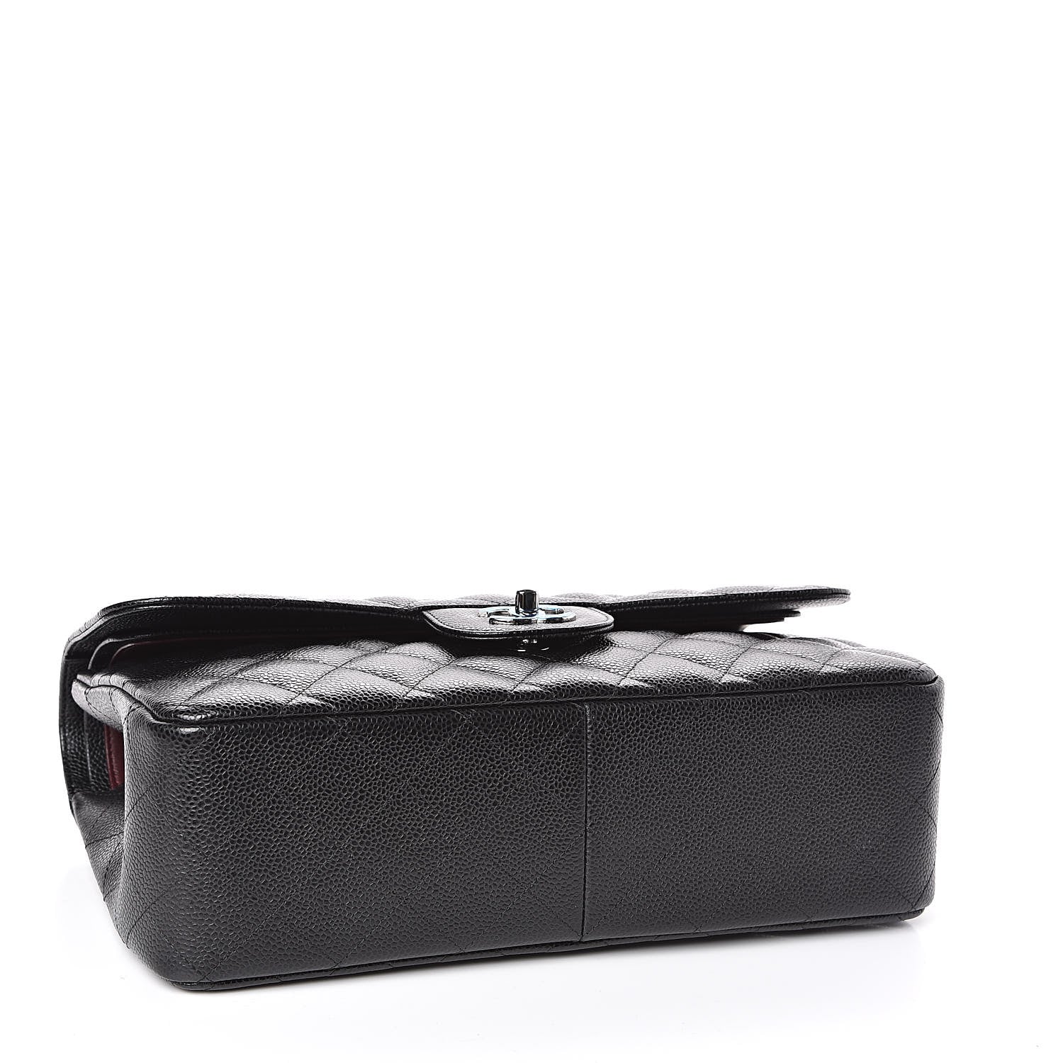 Chanel Caviar Quilted Jumbo Double Flap Black 4 of 11