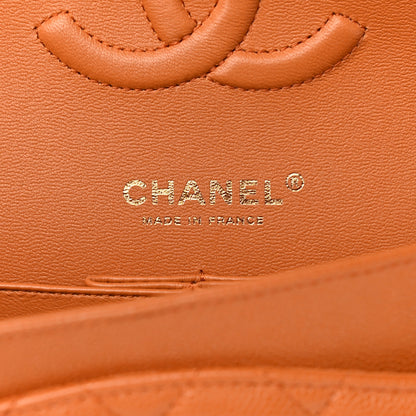 Chanel Caviar Quilted Medium Double Flap Light Brown 6 of 10