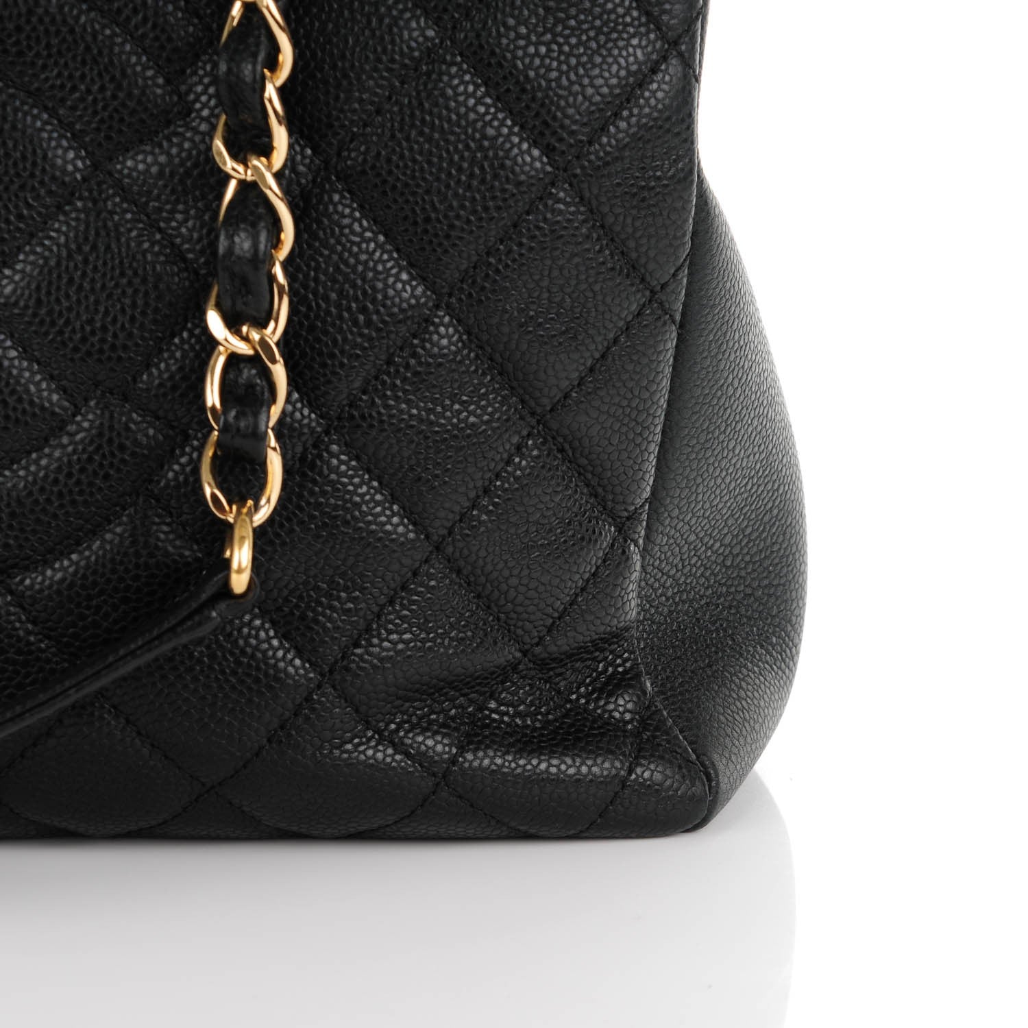 Chanel Caviar Quilted Grand Shopping Tote GST Black 9 of 9