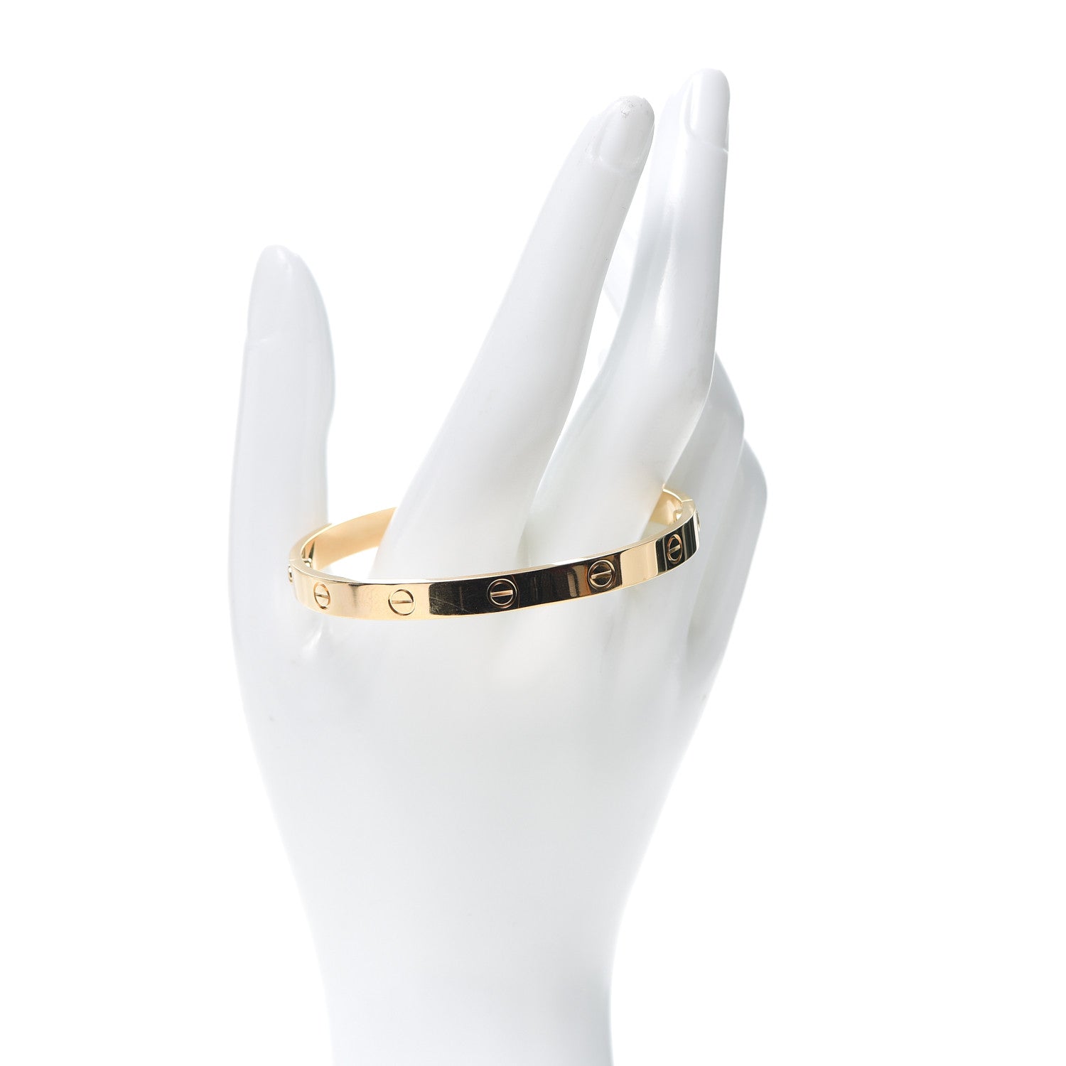 Cartier 18K Yellow Gold LOVE Bracelet 18 2 of 6