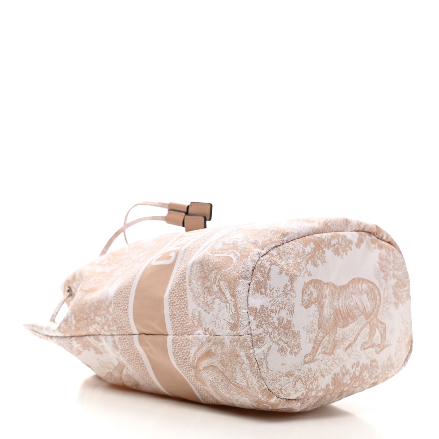 Technical Fabric Embroidered Toile De Jouy Sauvage DiorTravel Pouch Rose