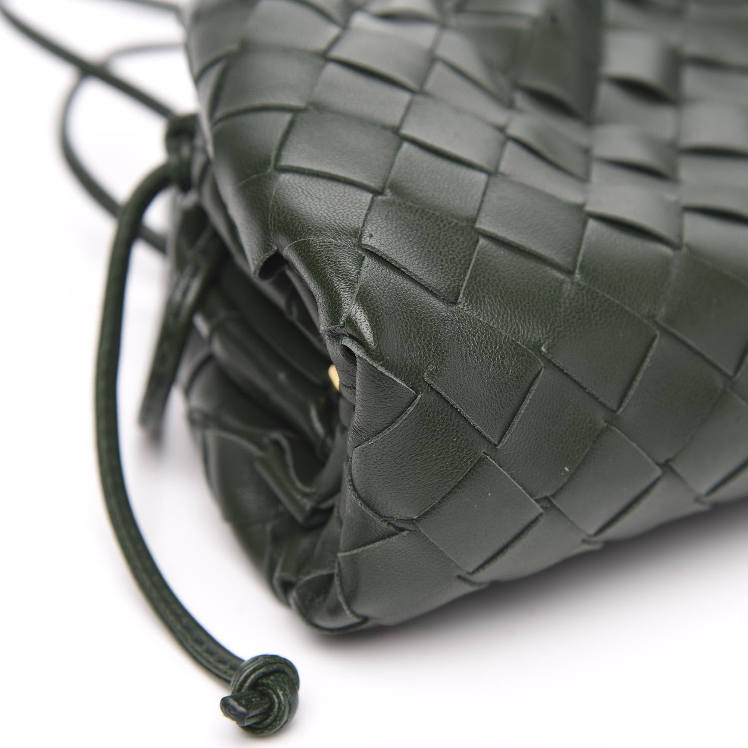 Bottega Veneta Nappa Intrecciato The Mini Pouch Moss 9 of 10