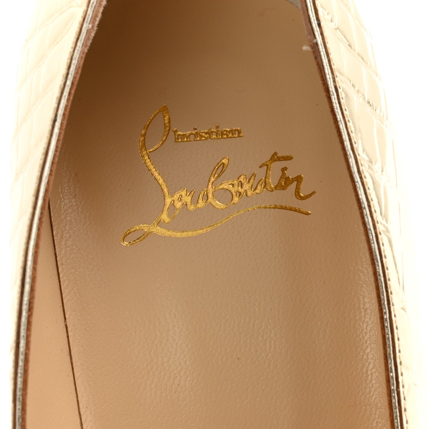 Metallo Cocco Pigalle Follies 100 Pumps 37.5 Platine