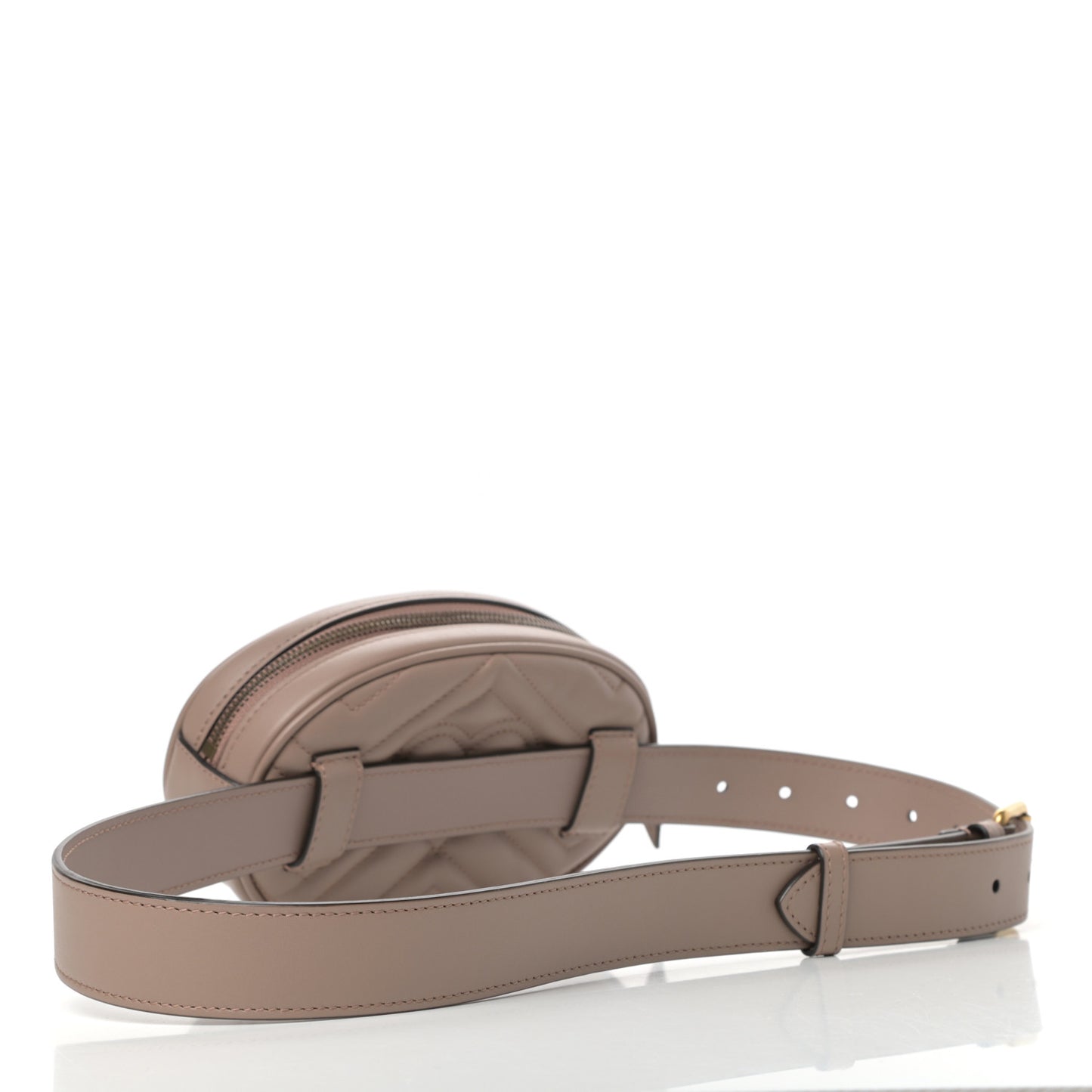 Calfskin Matelasse GG Marmont Belt Bag 85 34 Porcelain Rose