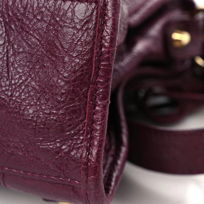 Balenciaga Agneau Classic Gold Hardware S City Violet Prune 9 of 15