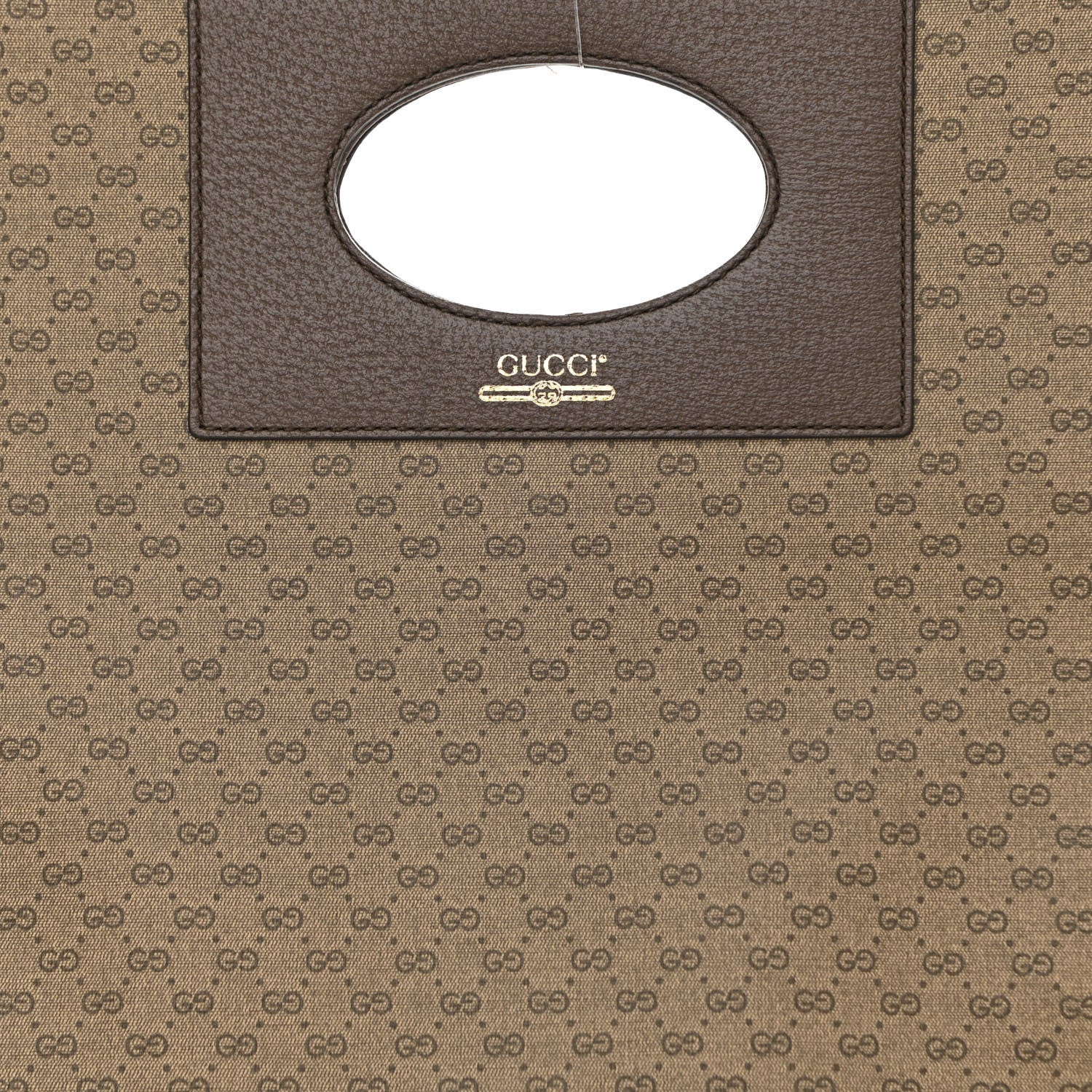 Gucci Mini Vintage GG Supreme Monogram Slip Handle Tote Beige New Acero 8 of 12
