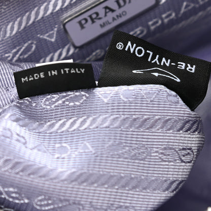 Prada Re-Nylon Saffiano Re-Edition 2005 Shoulder Bag Glicine 8 of 12