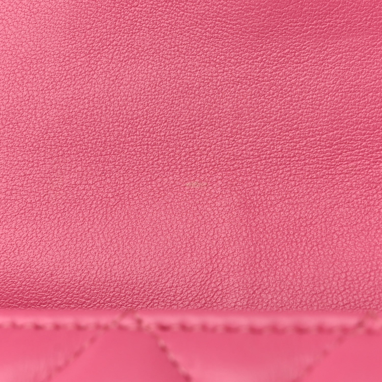 Chanel Lambskin Quilted Mini Rectangular Flap Pink 11 of 14