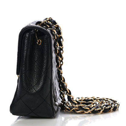Chanel Caviar Quilted Mini Square Flap Black 14 of 14