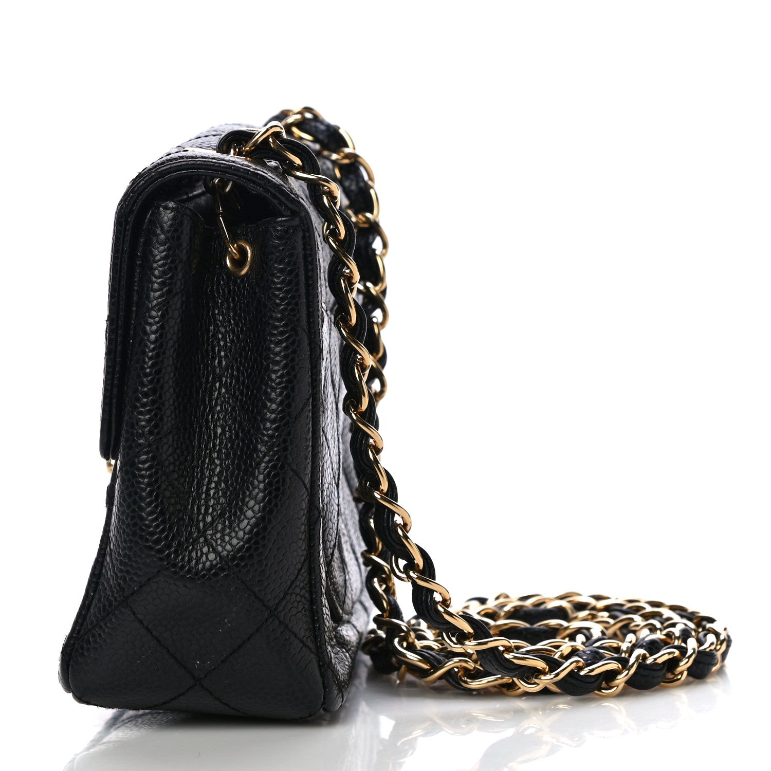 Chanel Caviar Quilted Mini Square Flap Black 14 of 14