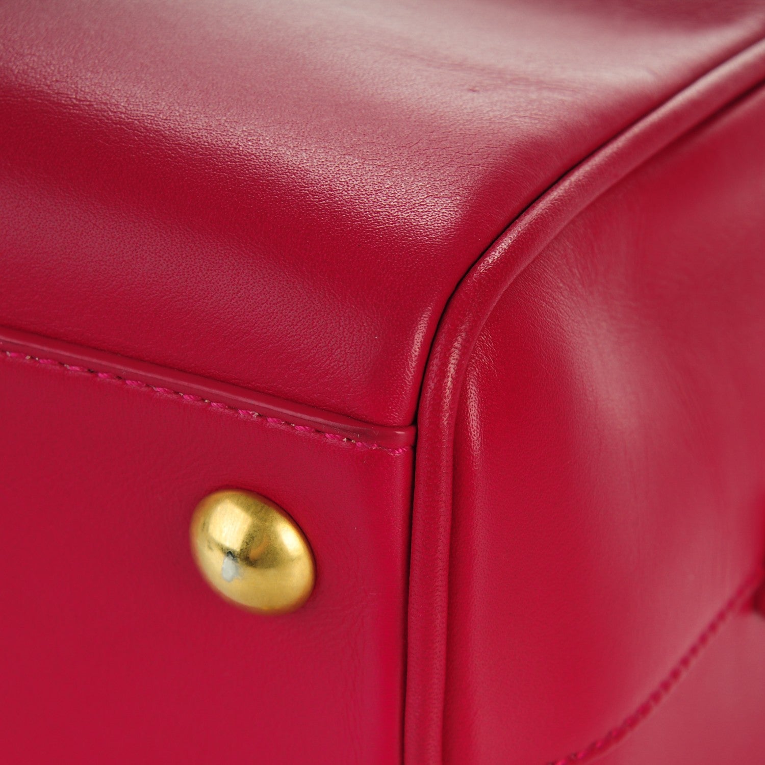 Saint Laurent Calfskin Classic Baby Duffle Fuchsia 8 of 8