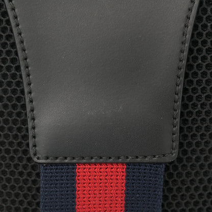 Gucci GG Supreme Monogram Web Belt Bag Black Grey 13 of 13