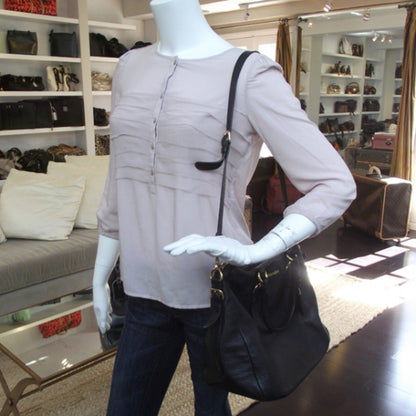 Prada Cervo Bauletto Black 2 of 12