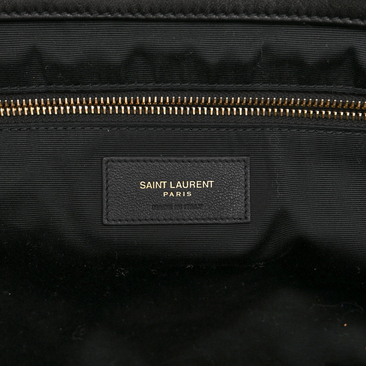 Saint Laurent Lambskin Quilted Maxi Icare Shopping Tote Black 7 of 10