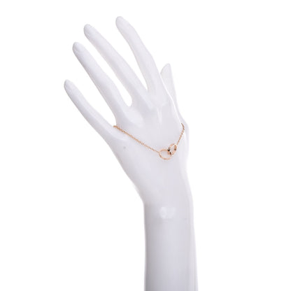 Cartier 18K Pink Gold Interlocking LOVE Bracelet 2 of 5