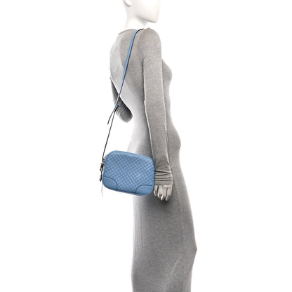 Gucci Microguccissima Mini Bree Messenger Bag  Mineral Blue 2 of 10