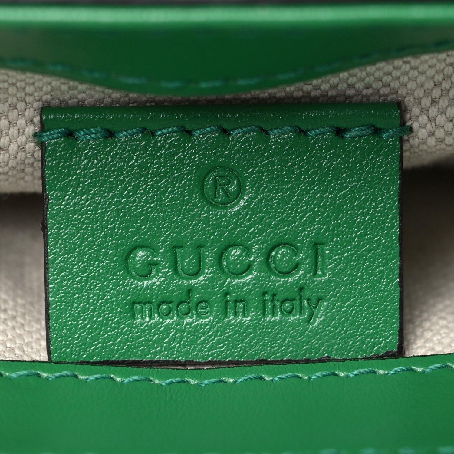 Gucci Calfskin GG Tennis Embossed 2 Detachable Pouch Belt Bag New Shamarock 7 of 14