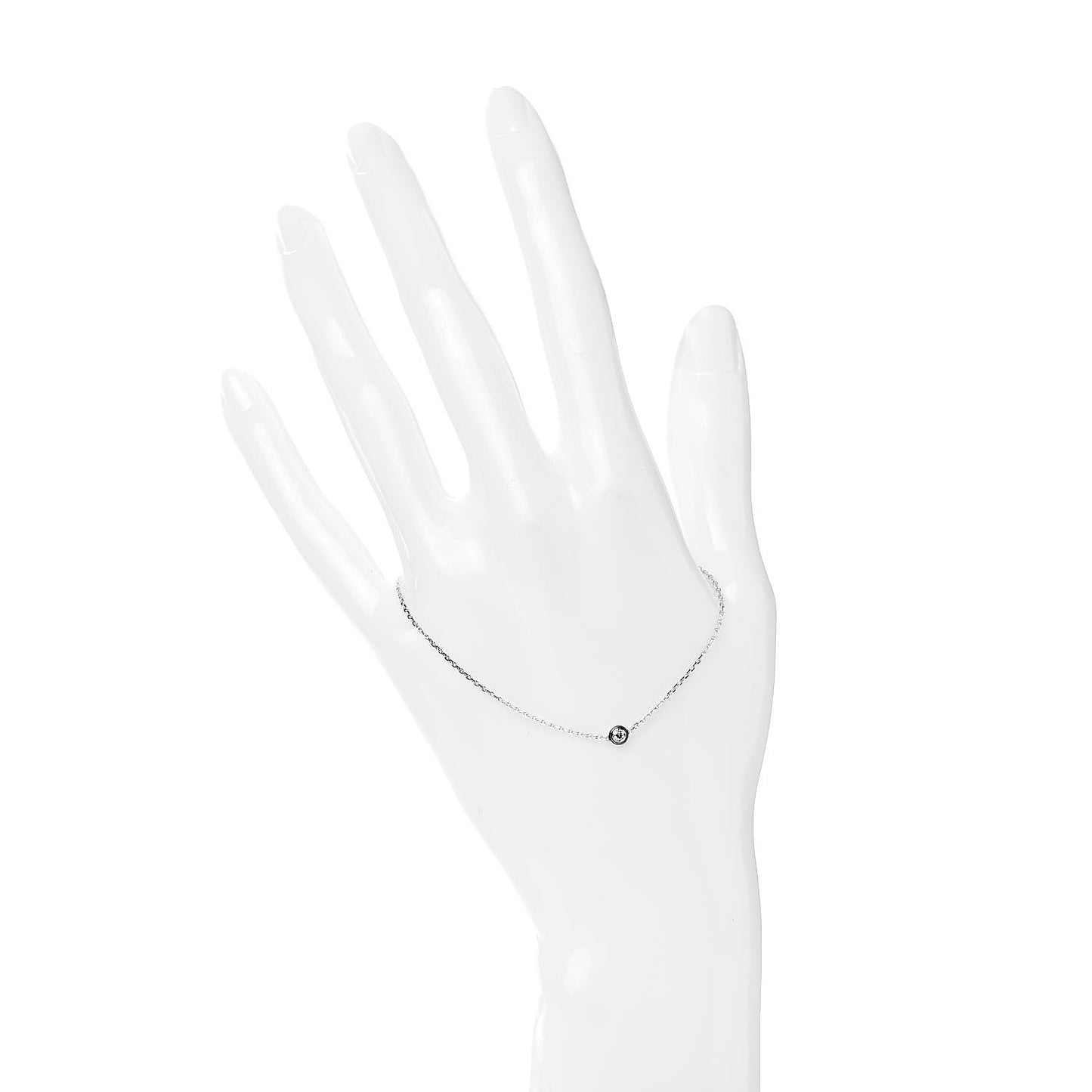 18K White Gold Diamond XS D'Amour Bracelet