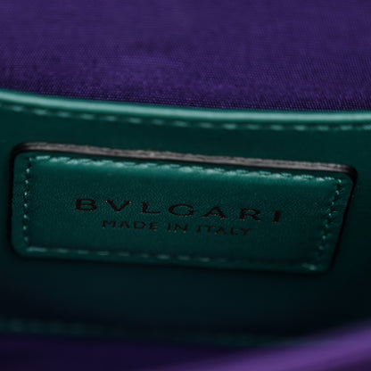 Bulgari Calfskin Serpenti Forever Top Handle Emerald Green 7 of 10