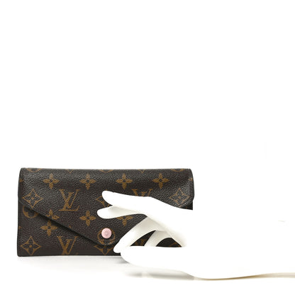 Louis Vuitton Monogram Jeanne Wallet Rose Ballerine 2 of 7