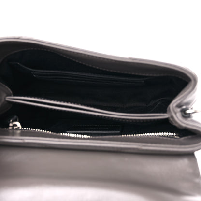 Saint Laurent Calfskin Y Quilted Monogram Toy Loulou Crossbody Bag Faggio 5 of 11