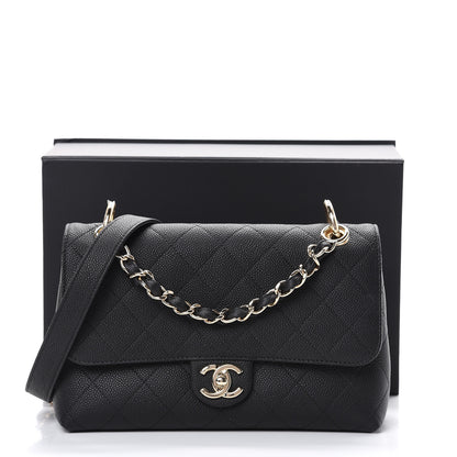 Chanel Caviar Quilted City Walk Flap Black 10 of 10