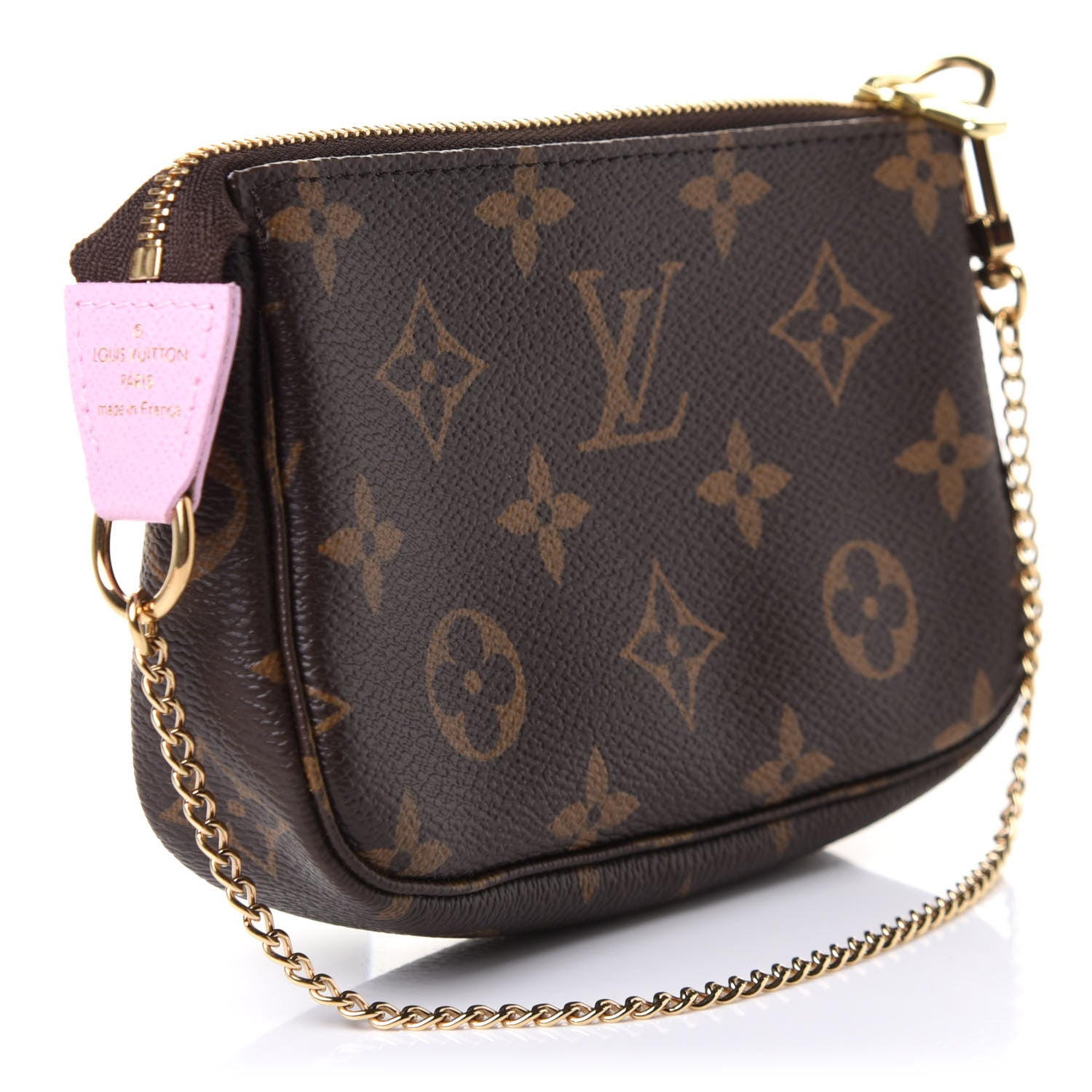 Louis Vuitton Monogram 2021 Christmas Animation Japanese Garden Mini Pochette Accessories Wisteria Pink 3 of 8