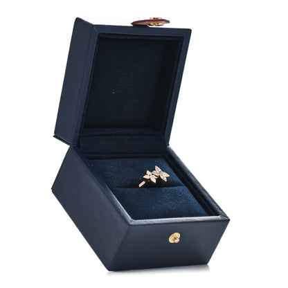 Louis Vuitton 18K Pink Gold Diamond Star Blossom Ring 52 6 7 of 7