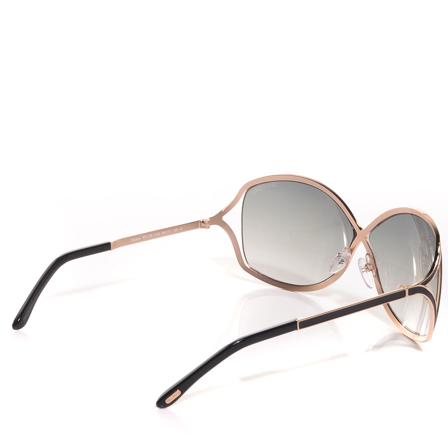Tom Ford Rickie Sunglasses TF179 Black 2 of 5