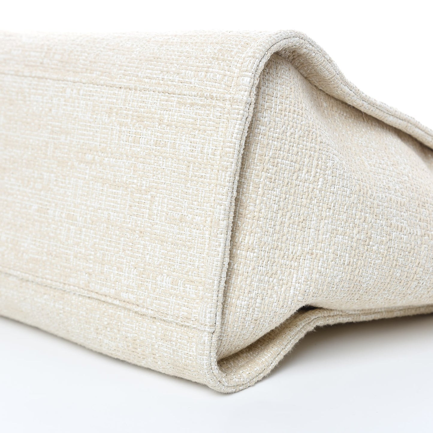 Canvas Large Deauville Tote Light Beige